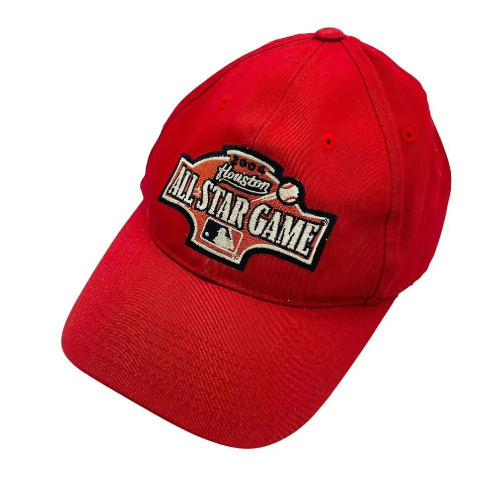 Vintage 2004 MLB Baseball All-Star Game Logo Adjustable Houston Astros Hat